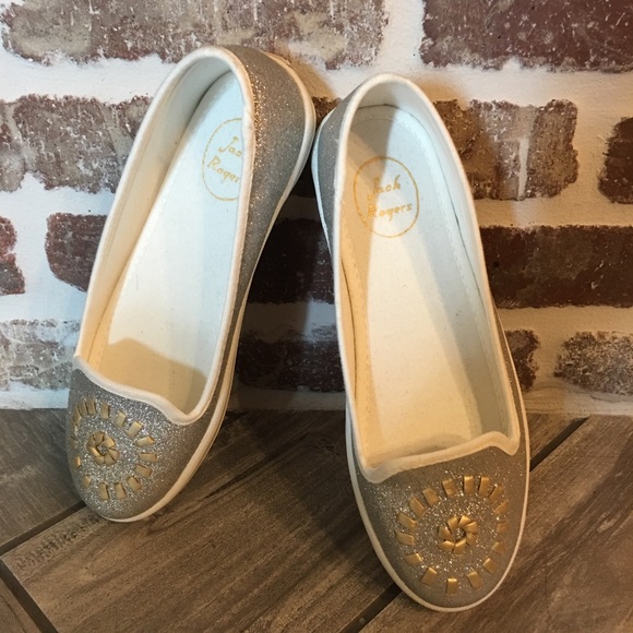 NWOB Jack Rogers glitter flats - Picture 2 of 7